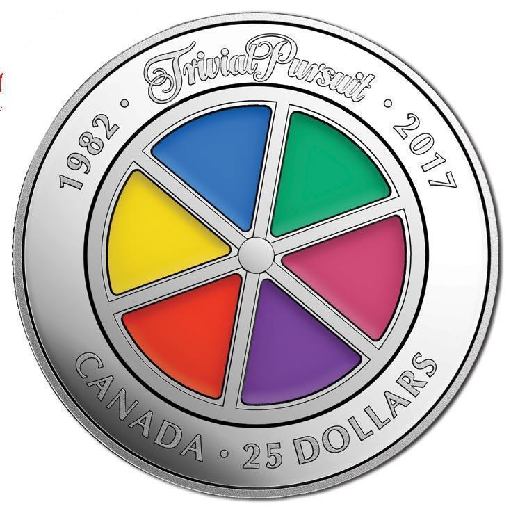 2017 $25 35th Anniversary Of Trivial Pursuit
