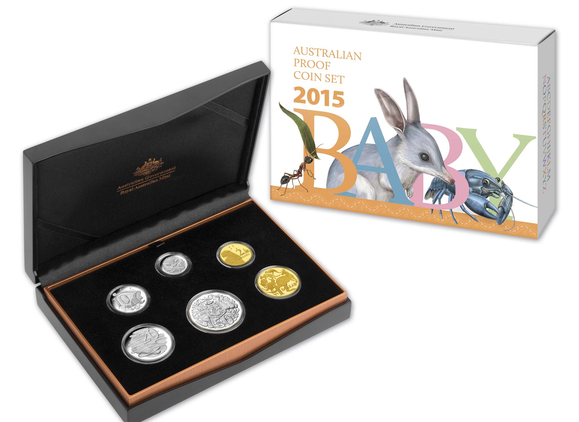 2015 Baby Proof Set Coins