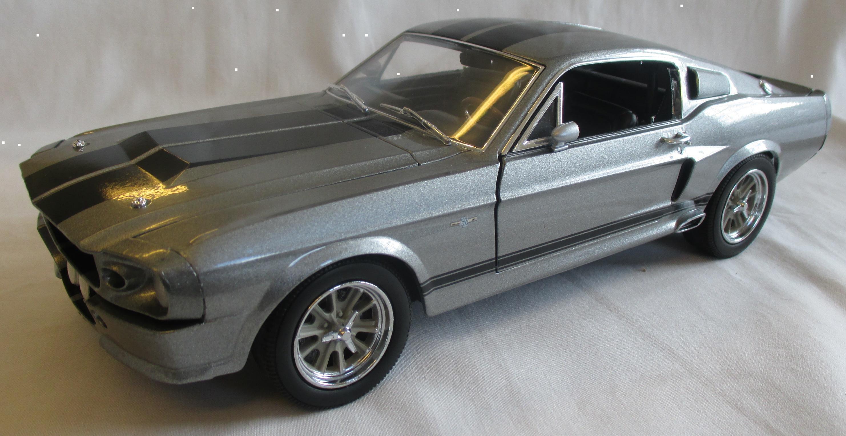 1967 Eleanor Gone In 60 Seconds Collectible Custom Movie Star Mustang Die Cast 1:18 Scale Model Car