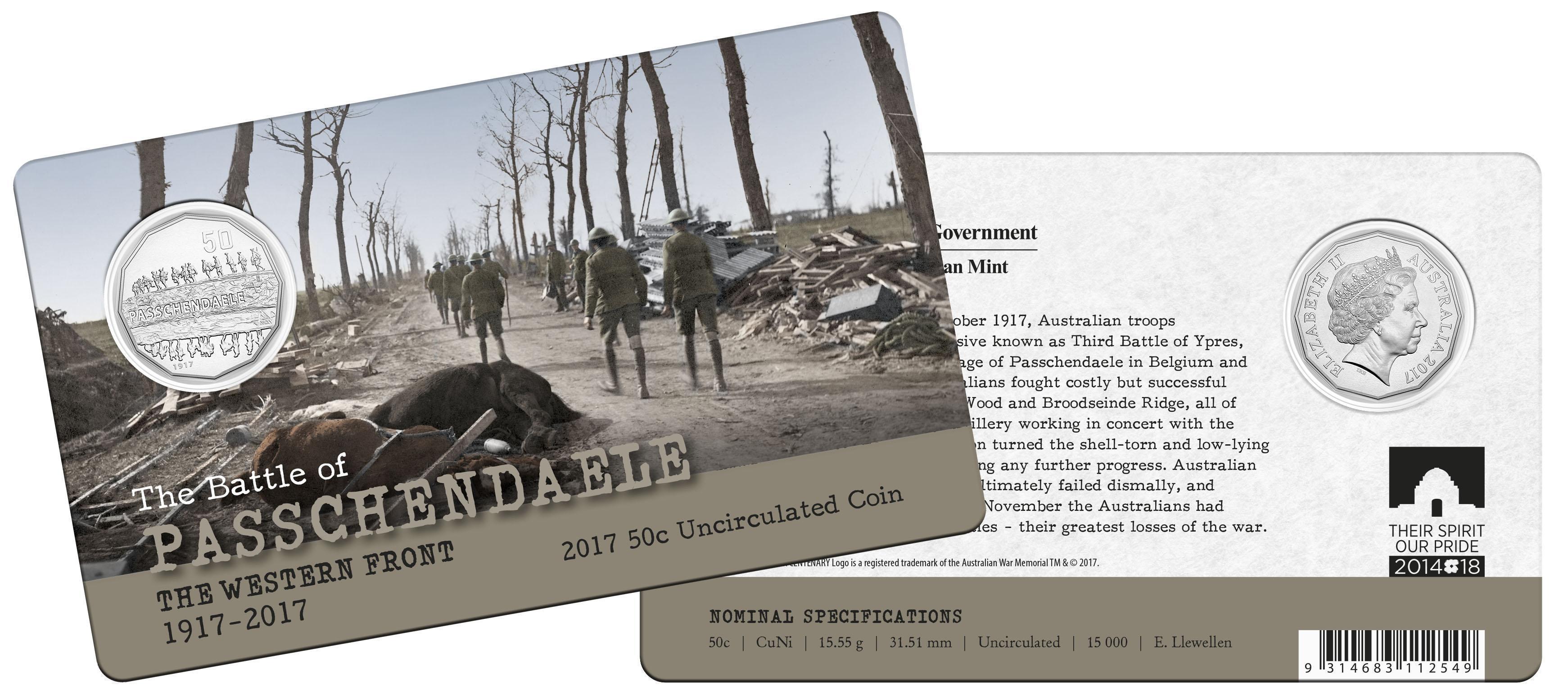 ​​​​​​​2017 100th Anniversary Of The Western Front - Passchendaele