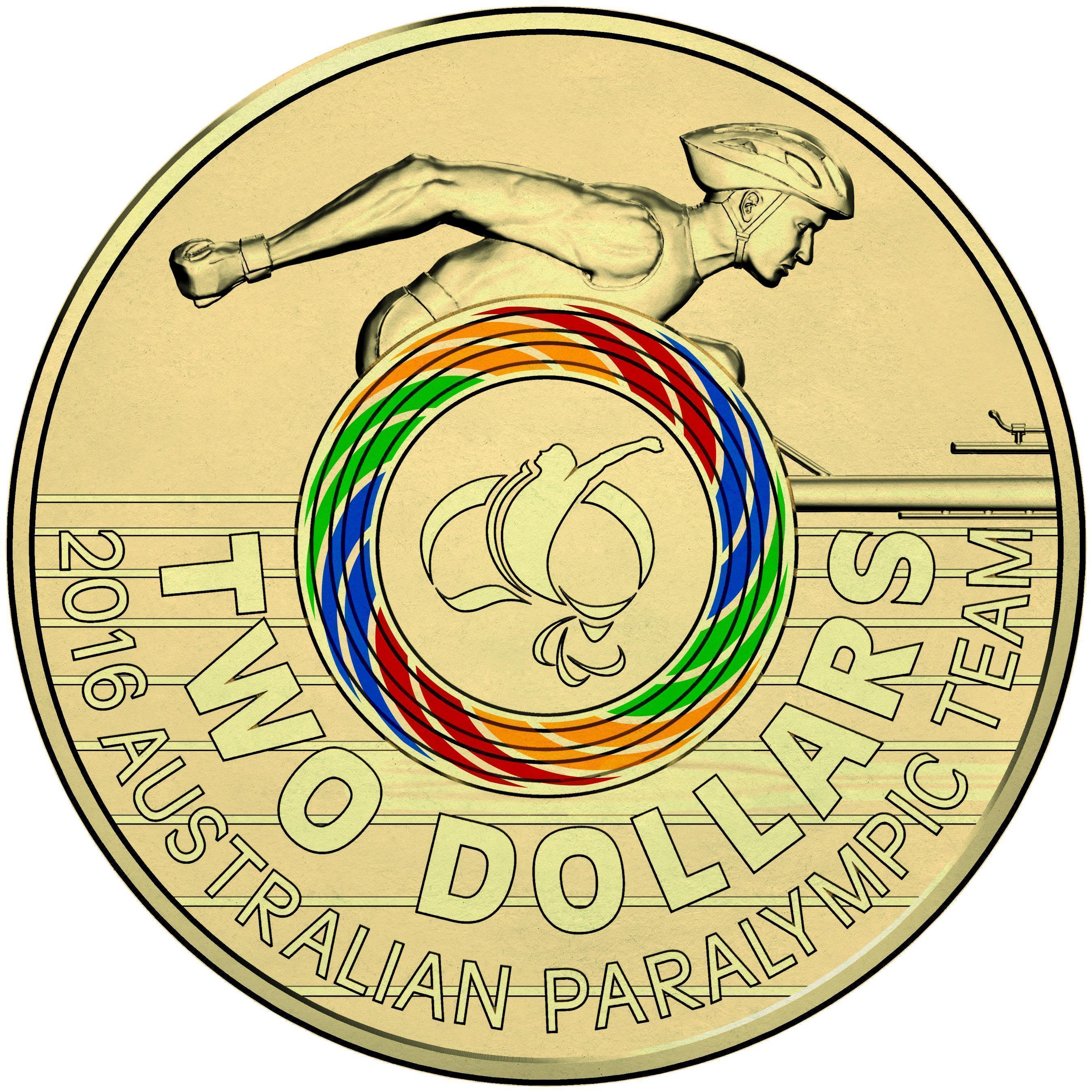 2016 Australian Paralymic Coin