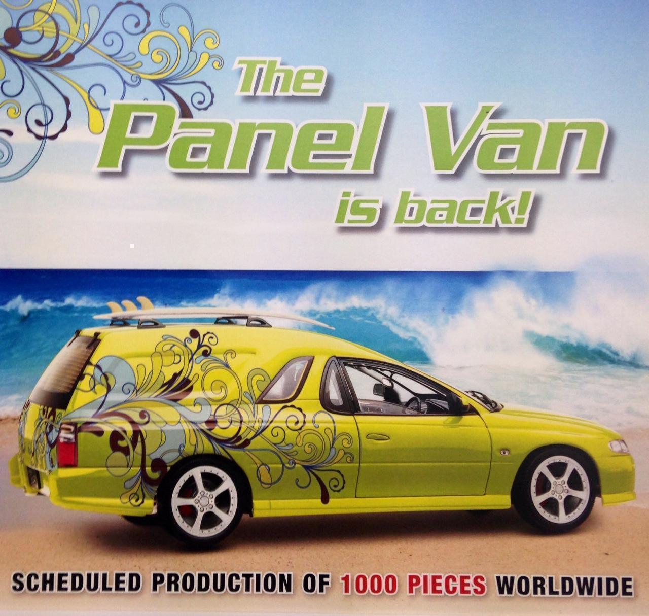 PRE-ORDER - Holden Panel Van Barbados Green Die Cast Model Car 1:18
