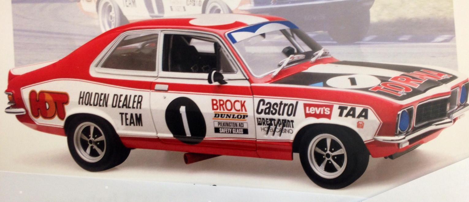 1973 LC Torana Peter Brock Australian Touring Car Championship 2nd Place Car Holden 1:18 Scale Die Cast Model Car