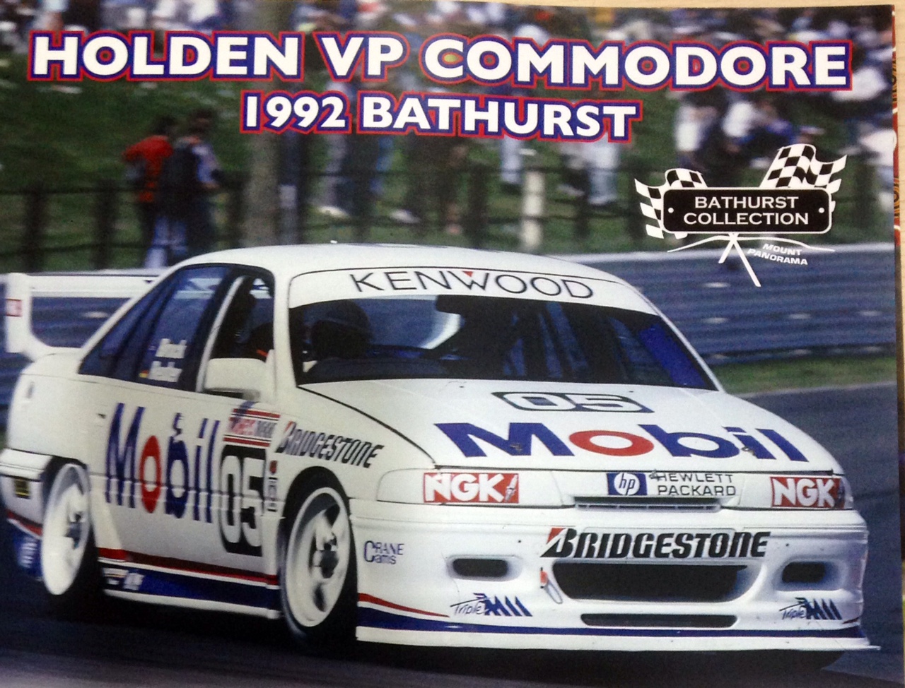 PRE-ORDER - Peter Brock 1992 Bathurst VP Commodore Holden Die Cast Model Car 1:18