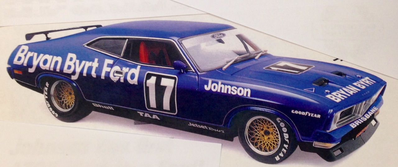 PRE ORDER - Ford XB Falcon GT Hardtop 1977 ATCC Dick Johnson Die Cast Model Car 1:18