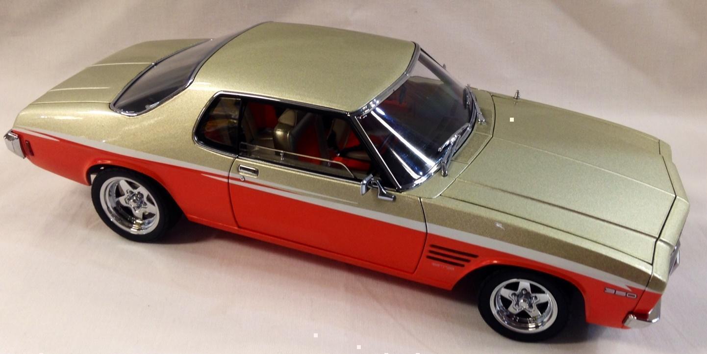 1971 Holden HQ Monaro GTS Custom Orange Tang 1:18 Die Cast Model Car