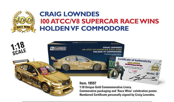 Lowndes 100 Race Wins Gold