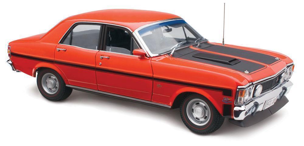 1970 Ford XW Falcon Phase 2 GT-HO Rambles Red With Black Stripes Die Cast Model Car 1:18 (FULL PRICE $249.00)
