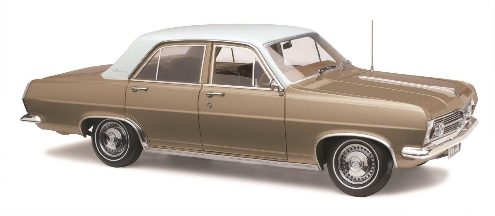 PRE ORDER - 1966 Holden HR Premier Sedan Landale Gold Metallic 50 Year Anniversary Edition Die Cast Model Car 1:18