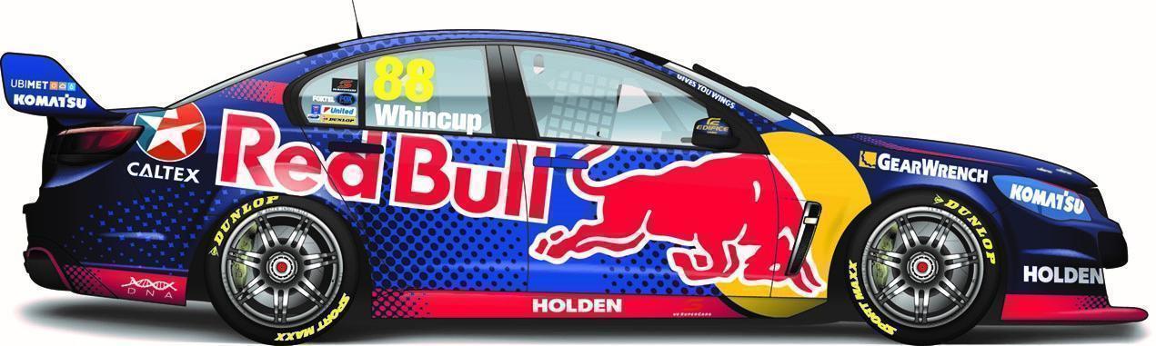 PRE ORDER - Jamie Whincup Championship Series Holden Commodore 2016 Red Bull Racing V8 Supercar 1:18 Scale Die Cast Model Car (FULL PRICE $169.00)