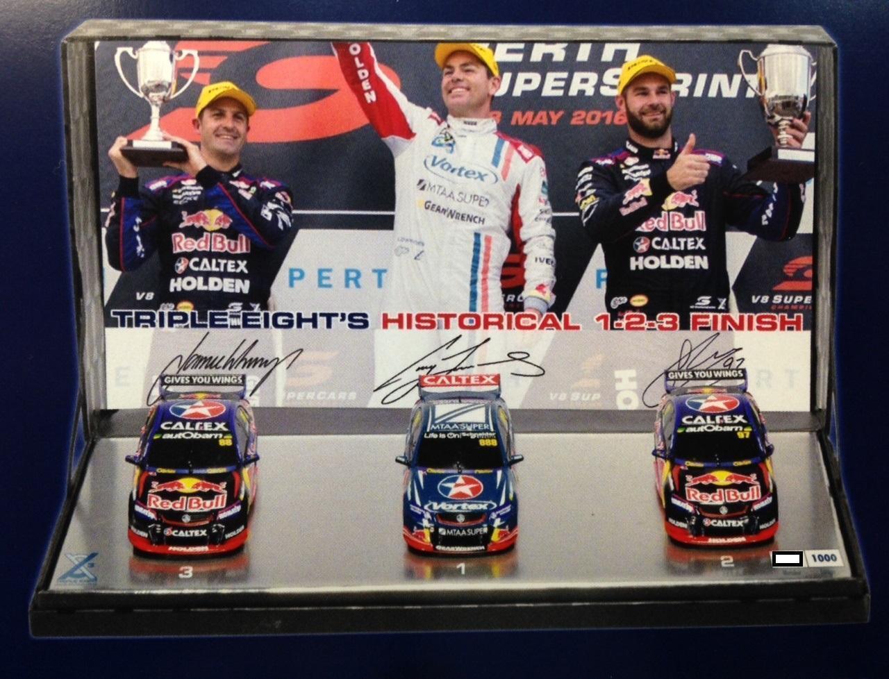 Lowndes/Van Gisbergen/Whincup Triple Eight's Historic Finish