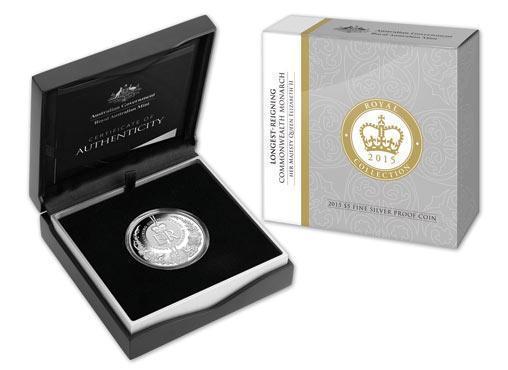 Royal Collection $5 Silver Proof Coin