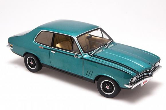 PRE ORDER - 1971 Holden LC Torana Taormina Aqua Metallic Die Cast Model Car 1:18