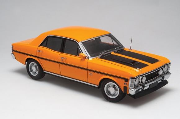 PRE ORDER - 1970 Ford XW GTHO Falcon Surfer Orange Die Cast Model Car 1:18
