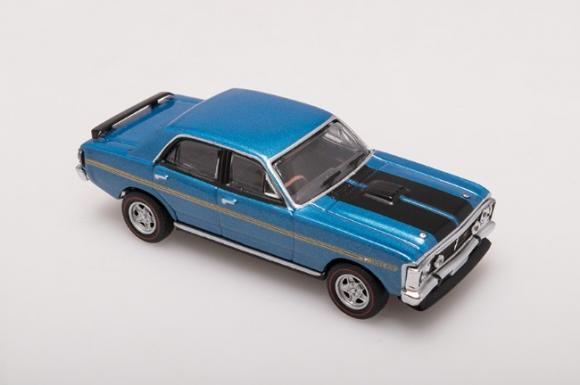 PRE ORDER - Ford XY Falcon GTHO Phase 3 Electric Blue 1:64 Scale Die Cast Model Car