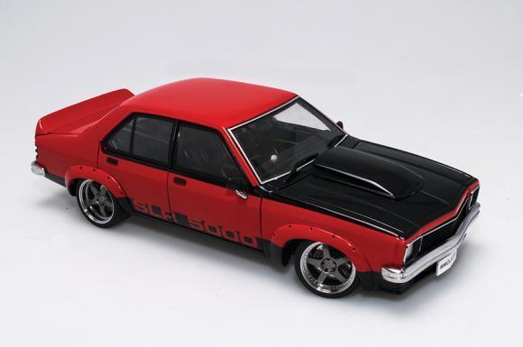PRE ORDER - Holden LX Torana SLR5000 Immolator Chilli Pepper Red With Black Accents Street Machine Die Cast Model Car 1:18 (FULL PRICE - $250.00)