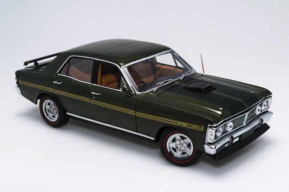 1971 Ford XY Falcon GTHO Phase 3 Jewel Green 