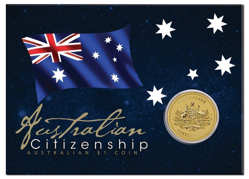 2017 $1 Australian Citizenship Uncirculated Coin Australia Day The Perth Mint