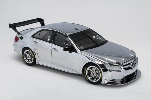 PRE ORDER - Chrome Limited Edition Merceded-Benz E63 AMG Plain Body Prototype 1:18 Scale Die Cast Model Car (FULL PRICE $195.00)