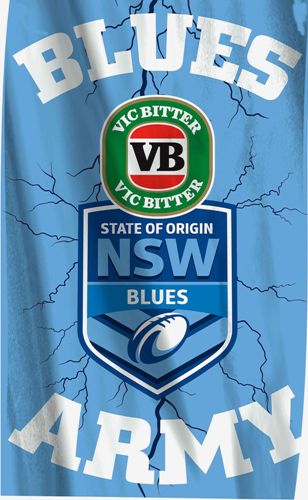 NSW Blues State of Origin NRL Team Logo 90cm x 150cm Cape Flag/ Wall Flag With Eyelets