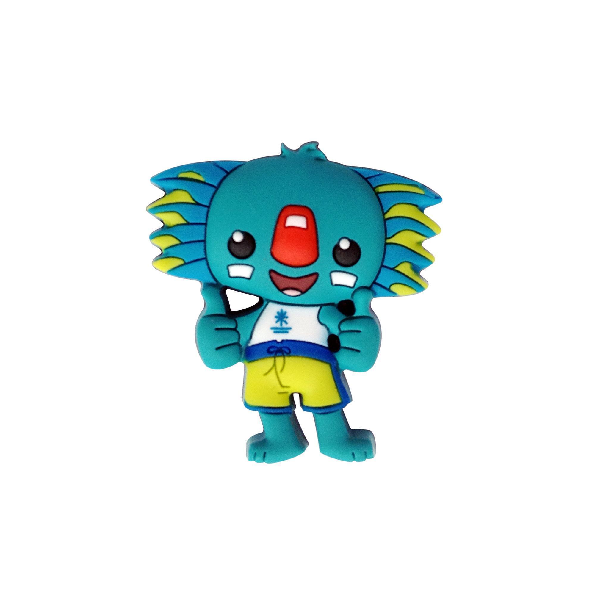 2018 Gold Coast Commonwealth Games Mascot "Borobi" Collectable Lapel Hat Tie Pin Badge