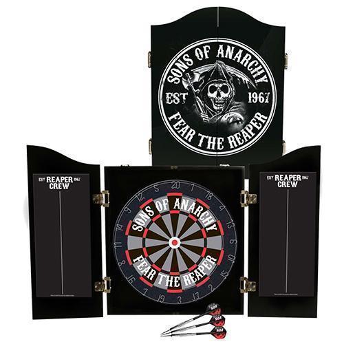 Sons of Anarchy Dartboard and Cabinet