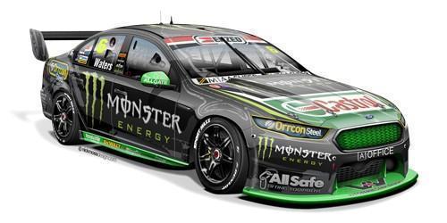 PRE ORDER - 2016 Cameron Waters Clipsal Monster Energy Ford Falcon FG-X 1:18 Scale Die Cast Model Car (Full Price $165.00)