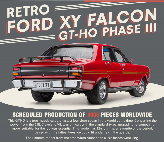 Retro Ford XY Falcon GT-HO