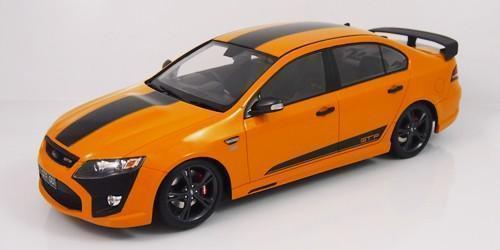 PRE ORDER - Ford FPV-GT-F Octane Orange With Black Stripes Resin Model Car 1:18 (Full Price - $225.00)