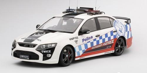 Ford FPV GT-F NSW Highway Patrol Police 1:18 Scale Resin Model Car