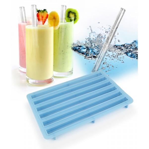 Ice Cube Straw Moulds