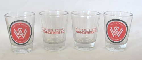 Wanderers Shot Glasses