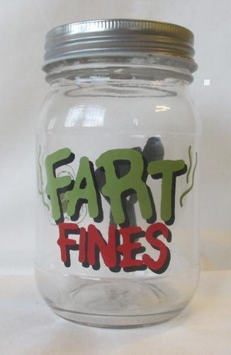 Fart Fines Jar