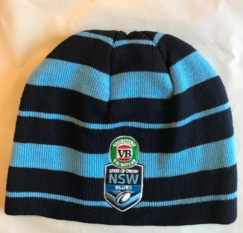NSW Blues Supporter Stripe Beanie 