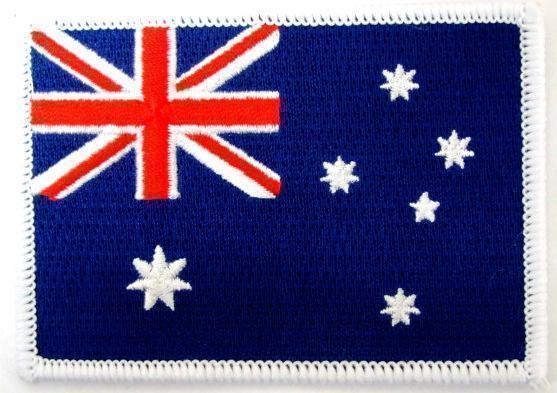Australian Flag Iron On Cloth Patch