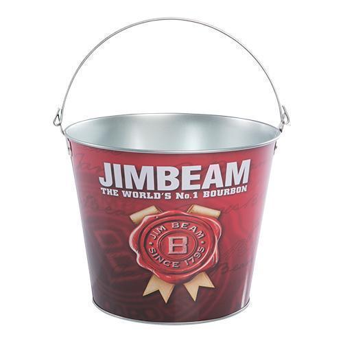 Jim Beam Metal Ice Bucket