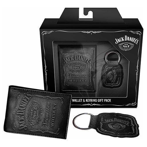 Jack Daniel's Leather Wallet & Key Ring