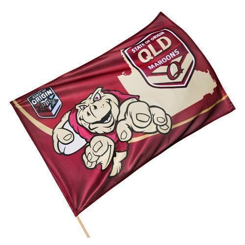 QLD Maroons Supporter Flag 
