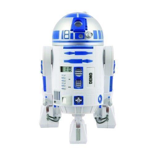 Star Wars R2D2 R2-D2 Projection Alarm Clock Projects Time Onto Wall