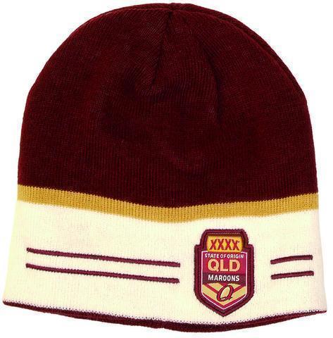 QLD Maroons Reversible Supporter Beanie 