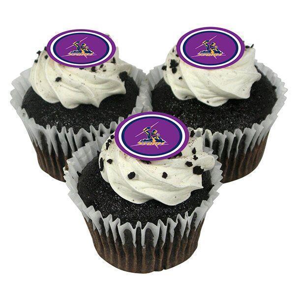 NRL & AFL Edible Cup Cake Muffin Toppers