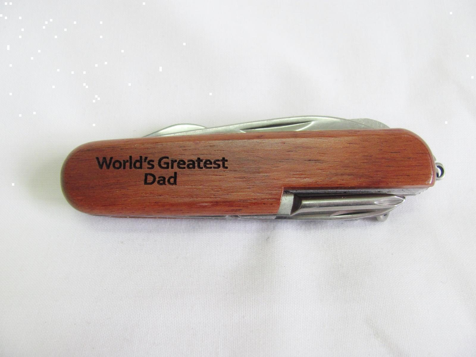 Personalised Wooden Pocket Knife