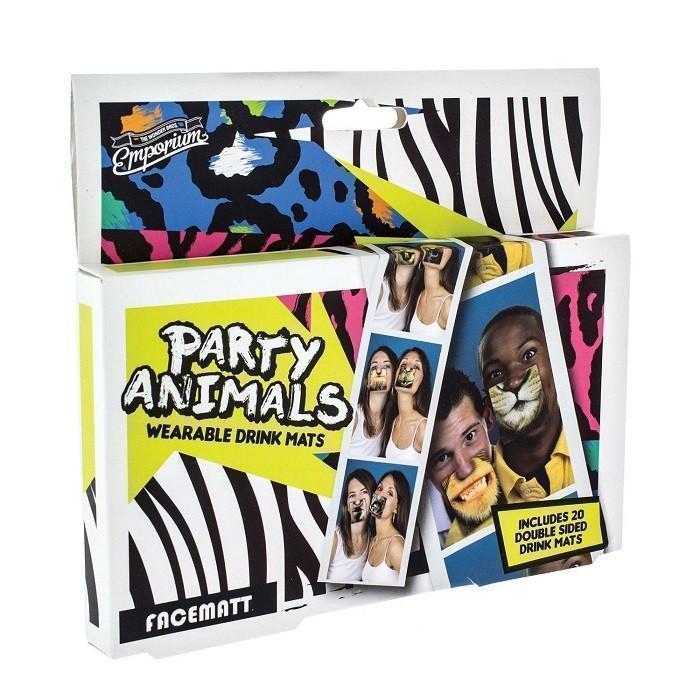 Party Animals Wearable Drink Mats
