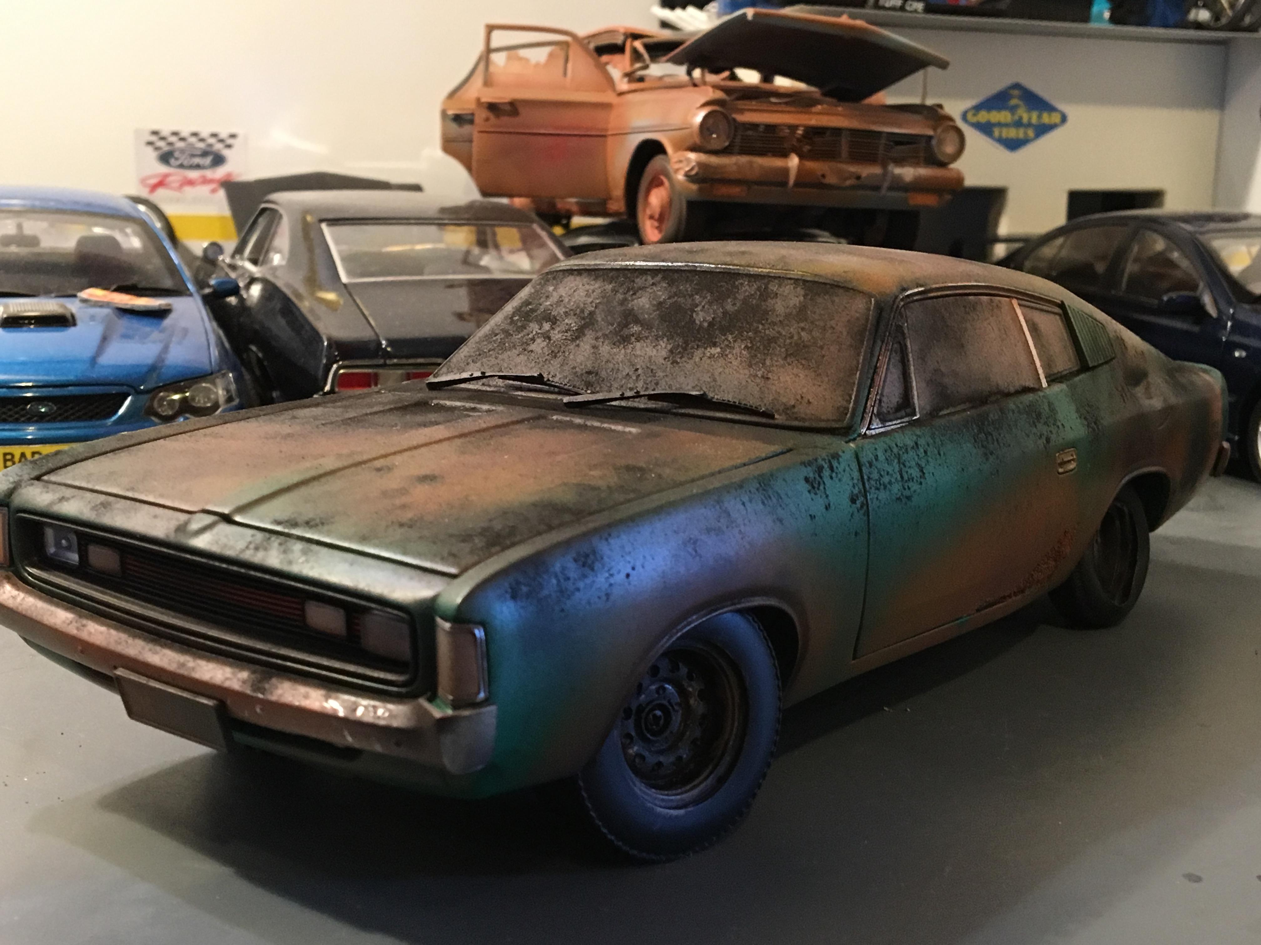 1972 Chrysler Valiant Charger - Fire Damaged