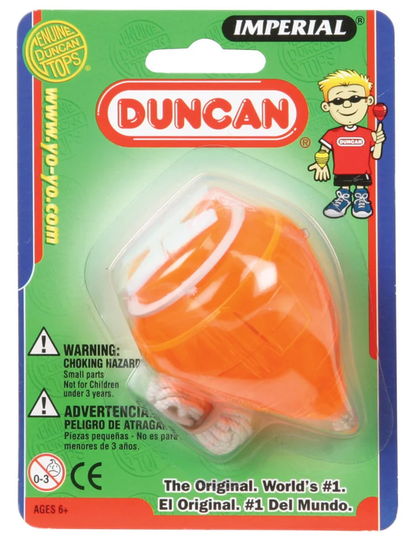 Duncan Imperial Spin Spinning Top Kids Game - Assorted Colours