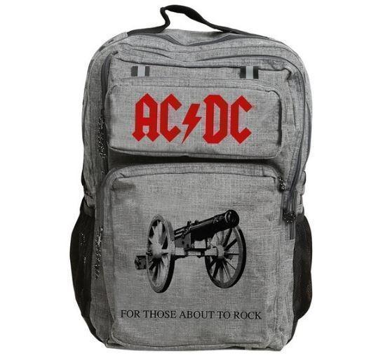 AC/DC ACDC For Those About To Rock Premium Backpack Back Pack Bag