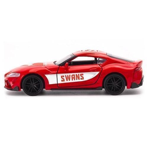 Sydney Swans AFL Team Logo Toyota Supra Diecast Model Car In Gift Box