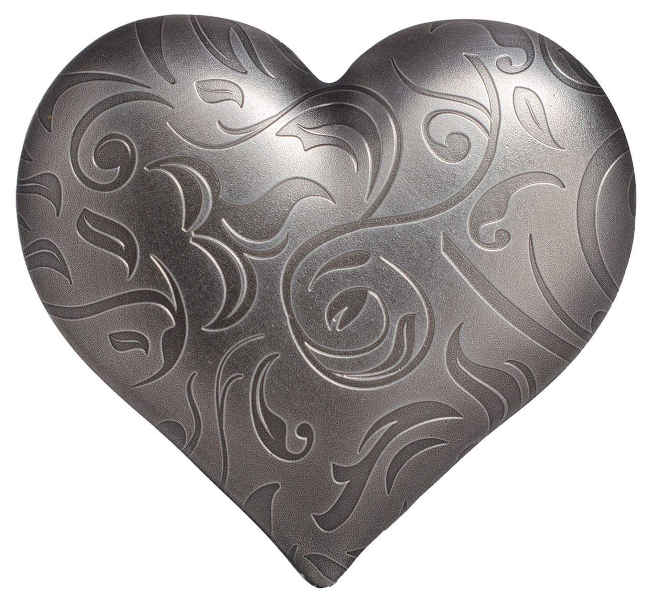 2018 $5 Silver Heart Coin 1oz Silver Antique