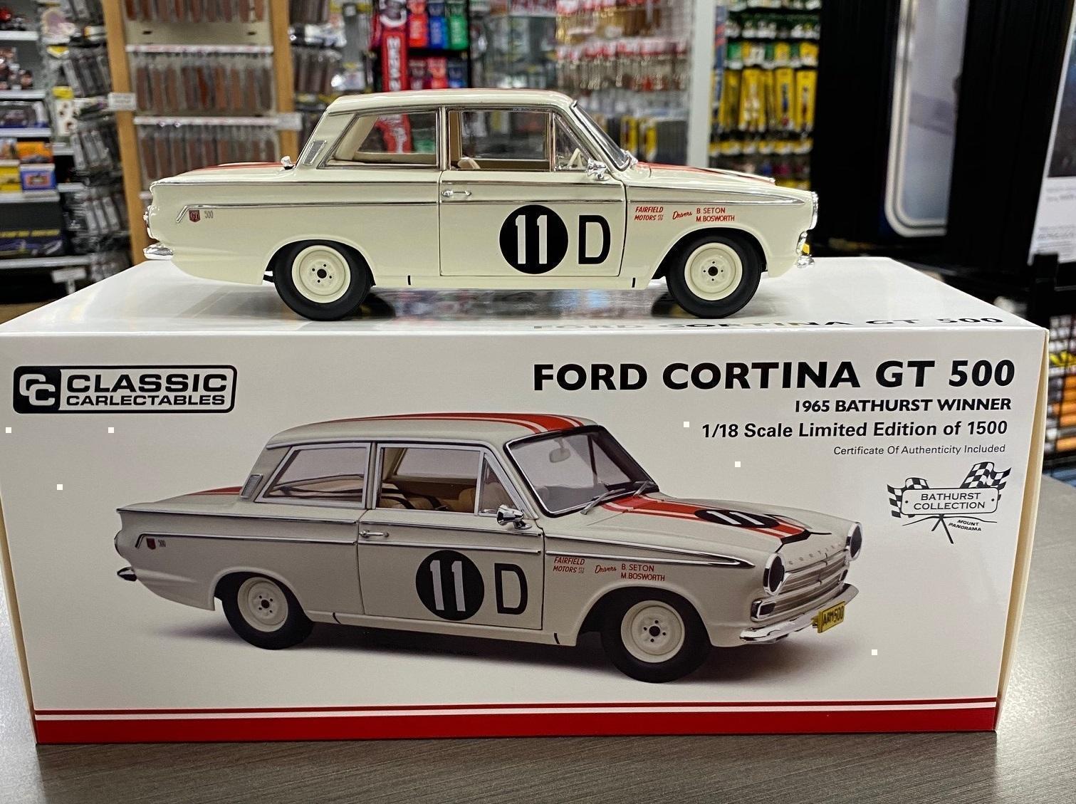 1965 Bathurst Winner Ford Cortina GT 500 1:18 Scale Model Car
