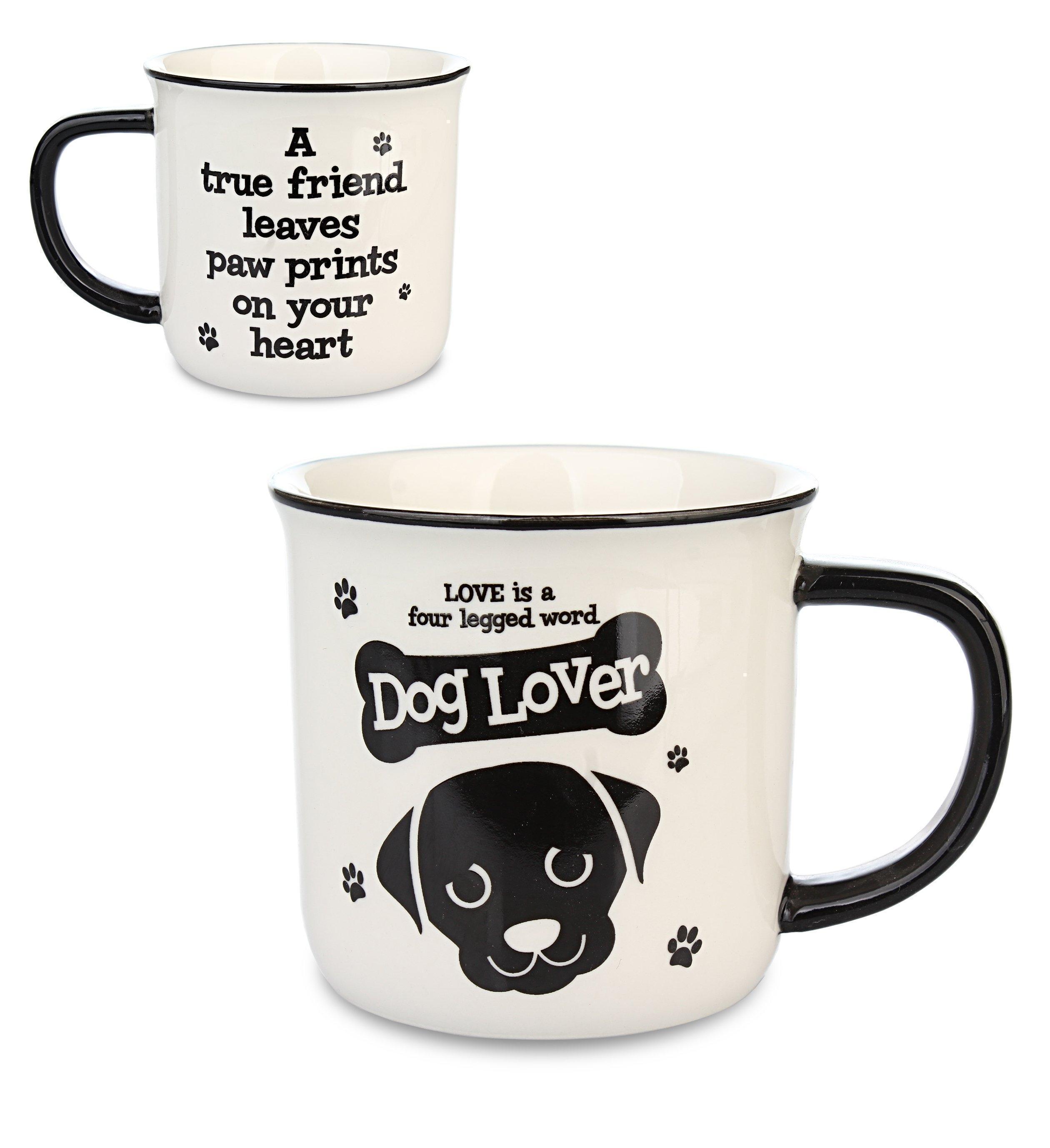 History & Heraldry Wags & Whiskers Dog Lover Stoneware Coffee Tea Mug Cup